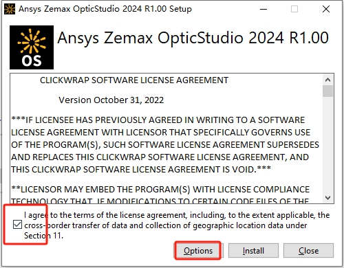 ANSYS Zemax OpticStudio 2024 R1.00 最新汉化破解版安装图文教程