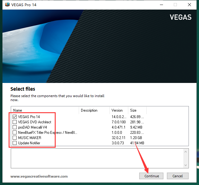 Vegas14.0英文版【Vegas pro14官方版】试用版安装图文教程