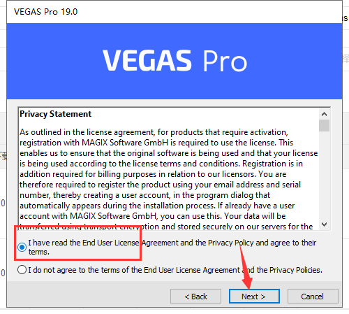 Vegas19.0【Vegas pro19免费版】英文版安装图文教程