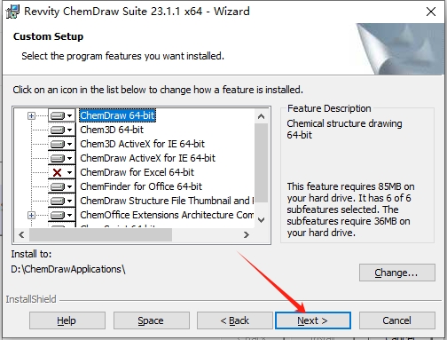 ChemDraw 23（附安装教程）最新破解版安装图文教程