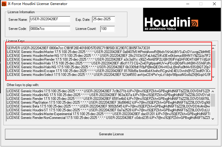 SideFX Houdini FX17.5【Houdini 17.5破解版】官方破解版安装图文教程