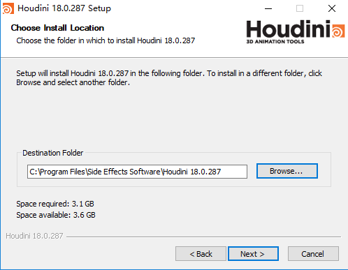 SideFX Houdini FX18【Houdini 18破解版】官方破解版安装图文教程