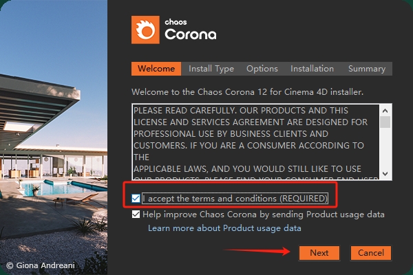 Corona Renderer 12 for Cinema 4D R17-2024免费破解版+安装教程安装图文教程