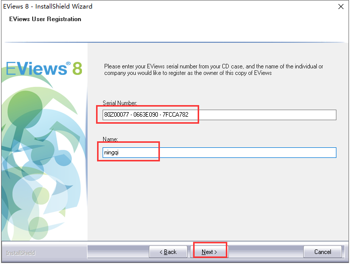 Eviews 8.0（附序列号+密钥）免费破解版安装图文教程