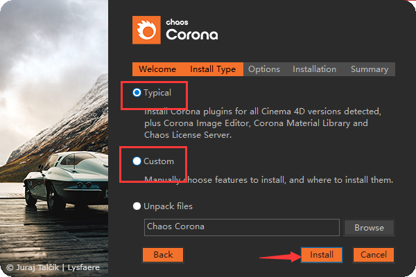 Corona 10 Hotfix 2 for Cinema 4D R17-2024最新英文破解版安装图文教程