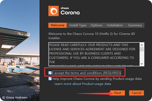 Corona 10 Hotfix 2 for Cinema 4D R17-2024最新英文破解版安装图文教程