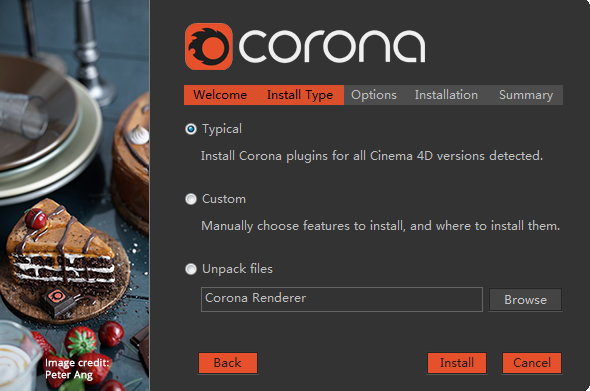 Corona Renderer 3.2 【CR渲染器3.2】 for Cinema 4D R14 – R20 破解版安装图文教程