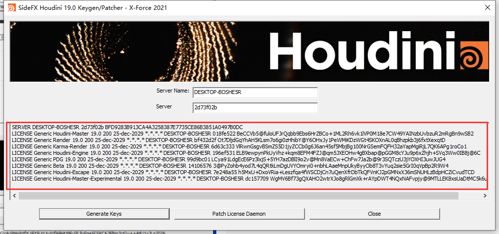 SideFX Houdini FX19【3D特效制作工具】免费破解版下载安装图文教程