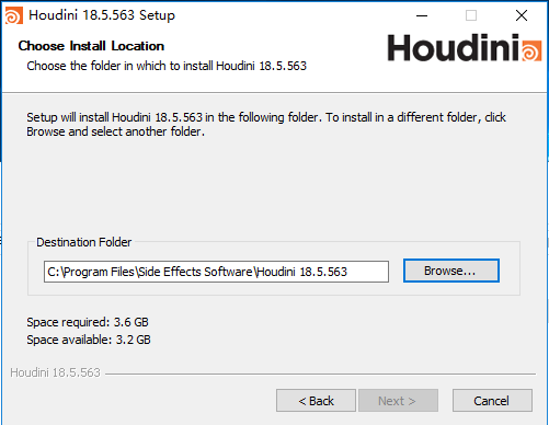 SideFX Houdini FX18.5【三维电影特效制作软件】绿色破解版安装图文教程