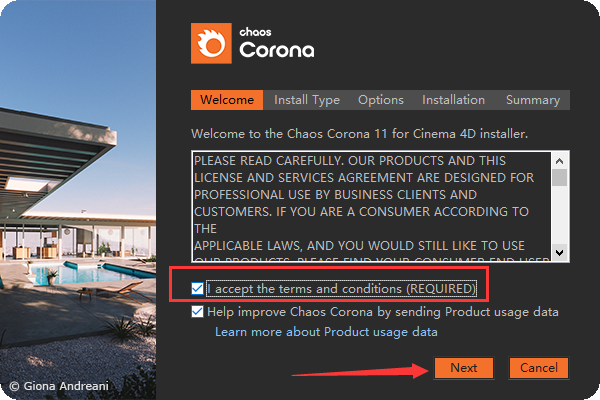 Chaos Corona 11 for Cinema 4D R17-2024免费汉化破解版安装图文教程