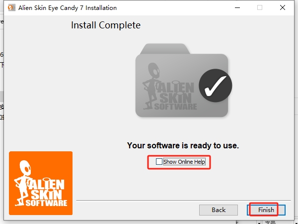 PS眼睛糖果滤镜包Alien Skin Eye Candy V7.2.0.50 R36074安装图文教程