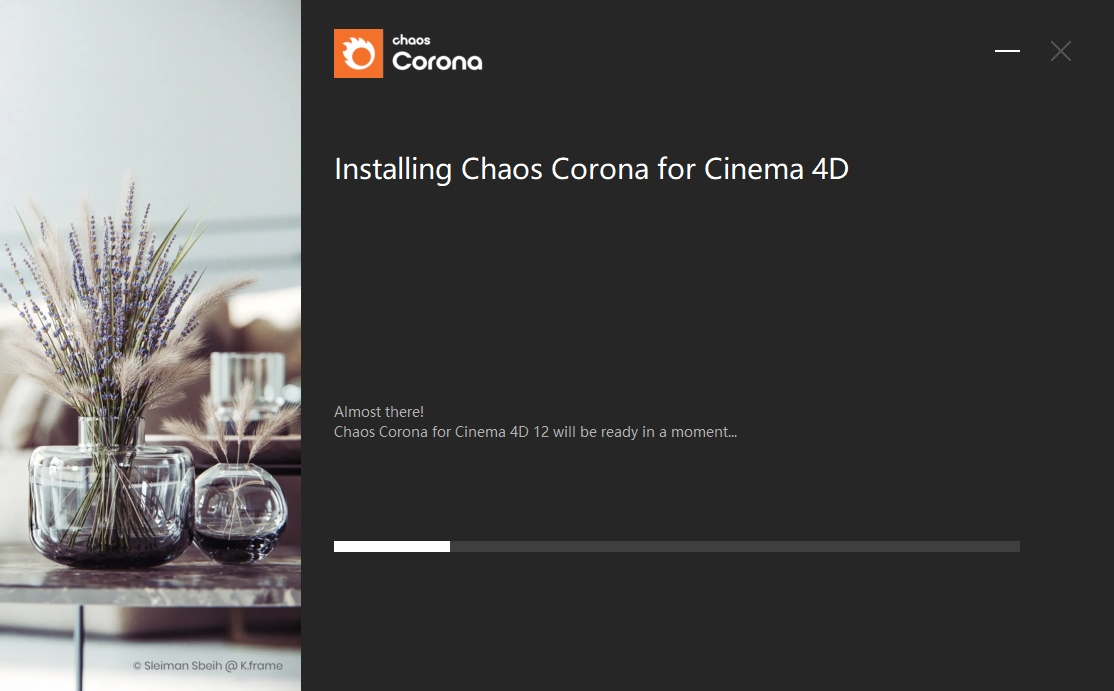 Corona Renderer 12 Update 1 for Cinema 4D R17-2025中文免费激活版安装图文教程