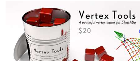 TT Vertex Tools v1.3.2 for Sketchup 2019【草图大师顶点编辑插件】免费破解版