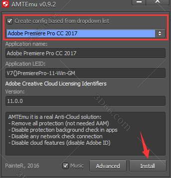 Adobe Premiere cc2017免费激活破解版安装图文教程
