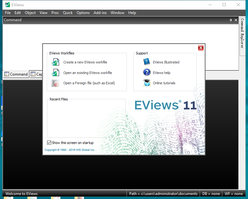 eviews 11【计量经济学软件】专业免费破解版安装图文教程