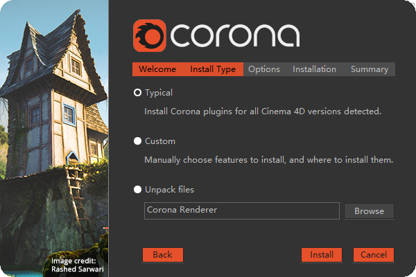 【CR7】Corona 7 hotfix2 for C4D R14-R25 汉化破解版安装图文教程