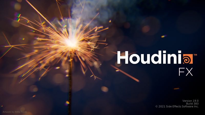 SideFX Houdini FX19【3D特效制作工具】免费破解版下载安装图文教程