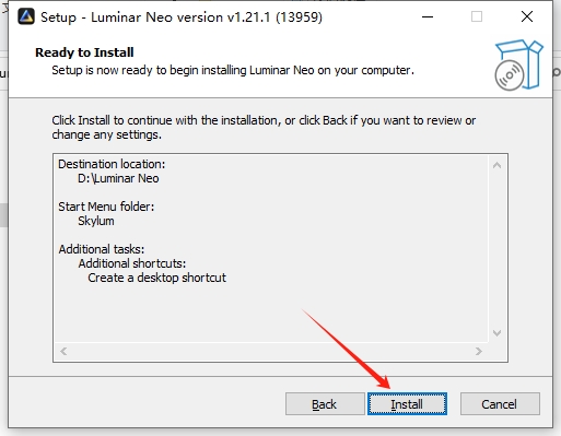Luminar Neo 1.21.1中文破解版安装图文教程
