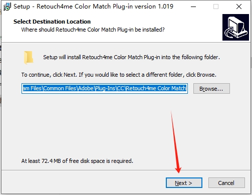 Retouch4me Color Match 1.019（ps插件）英文版安装图文教程