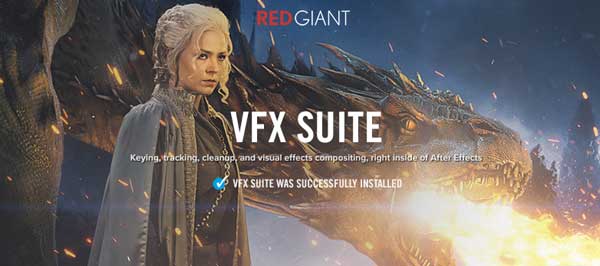 AE/PR红巨人视觉特效合成插件：Red Giant VFX Suite v1.5.2免费下载