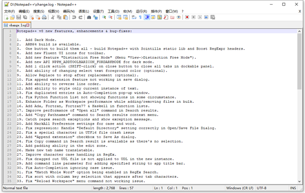 notepad++8.1.3 官方中文版-羽兔网下载