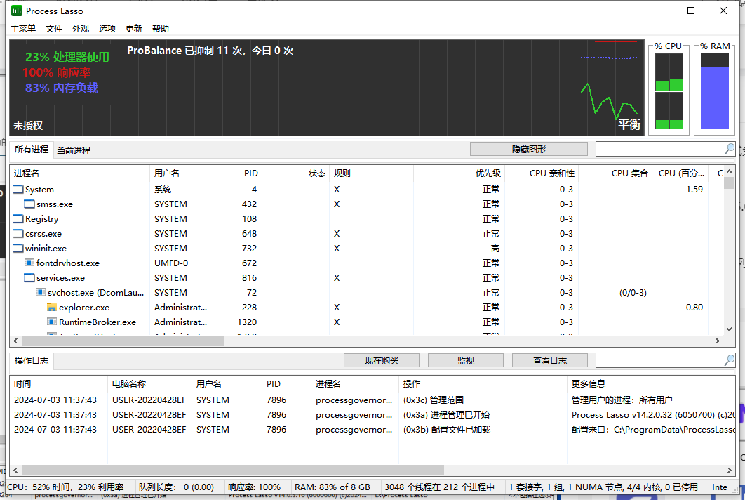 Process Lasso 14.2最新免费破解版安装图文教程