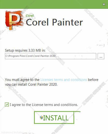 Corel Painter 2020【数字绘图软件】完美破解版安装图文教程