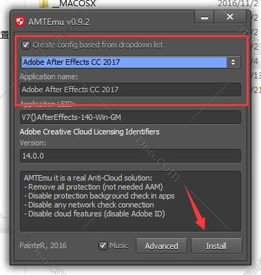 Adobe After Effects cc2017【AE cc2017破解版】中文/英文版安装图文教程