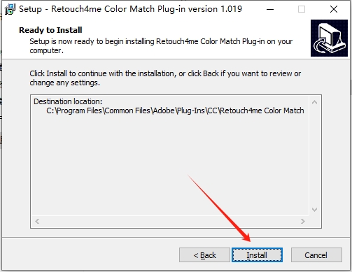 Retouch4me Color Match 1.019（ps插件）英文版安装图文教程