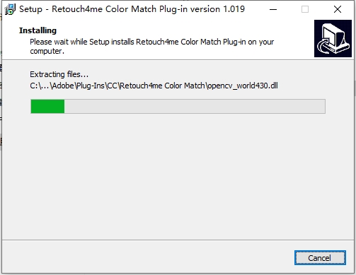 Retouch4me Color Match 1.019（ps插件）英文版安装图文教程