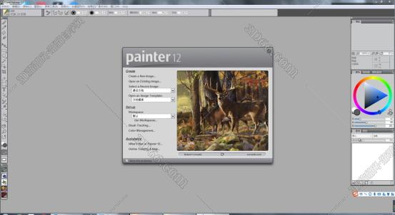 Corel Painter 12破解版【Painter 12中文版】中文版安装图文教程