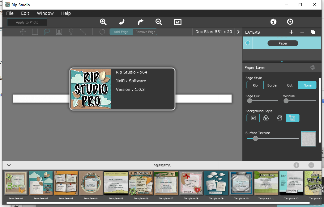 Photoshop/LT图片拼贴特效处理工具JixiPix Rip Studio Pro v1.0.3