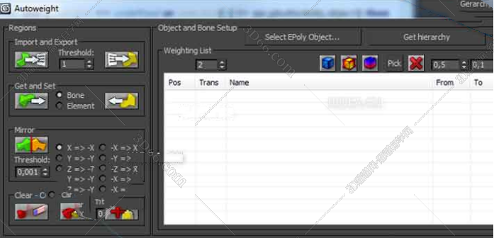 3DsMAX 2009–2016自动权重蒙皮脚本Autoweight V1.0+ 使用教程 3DsMAX 2009–2016自动权重蒙皮脚本Autoweight V1.0+ 使用教程