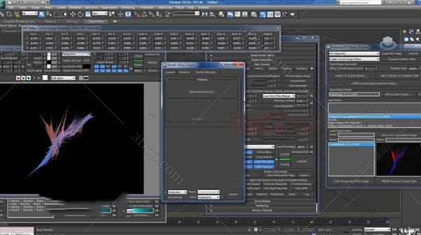 3DsMax粒子渲染插件 – ThinkBox KrakatoaMX V.2.8.5 For 2015-2019