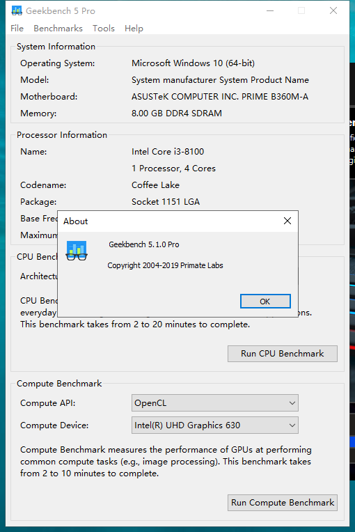Geekbench Pro v5.1.0【跨平台跨平台基准测试软件】英文破解版