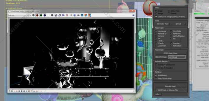 3dsMax 2012-2017单独渲染不同通道插件RenderMask v5.82.3 3dsMax 2012-2017单独渲染不同通道插件RenderMask v5.82.3
