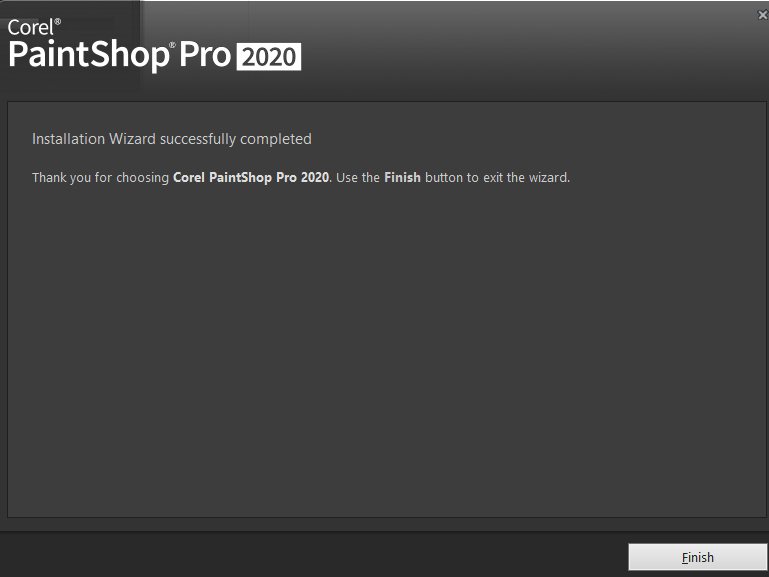 Corel PaintShop Pro 2020 中文破解版安装图文教程