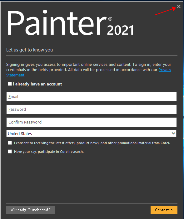Corel Painter 2021【Painter 2021完美版】中文破解版安装图文教程