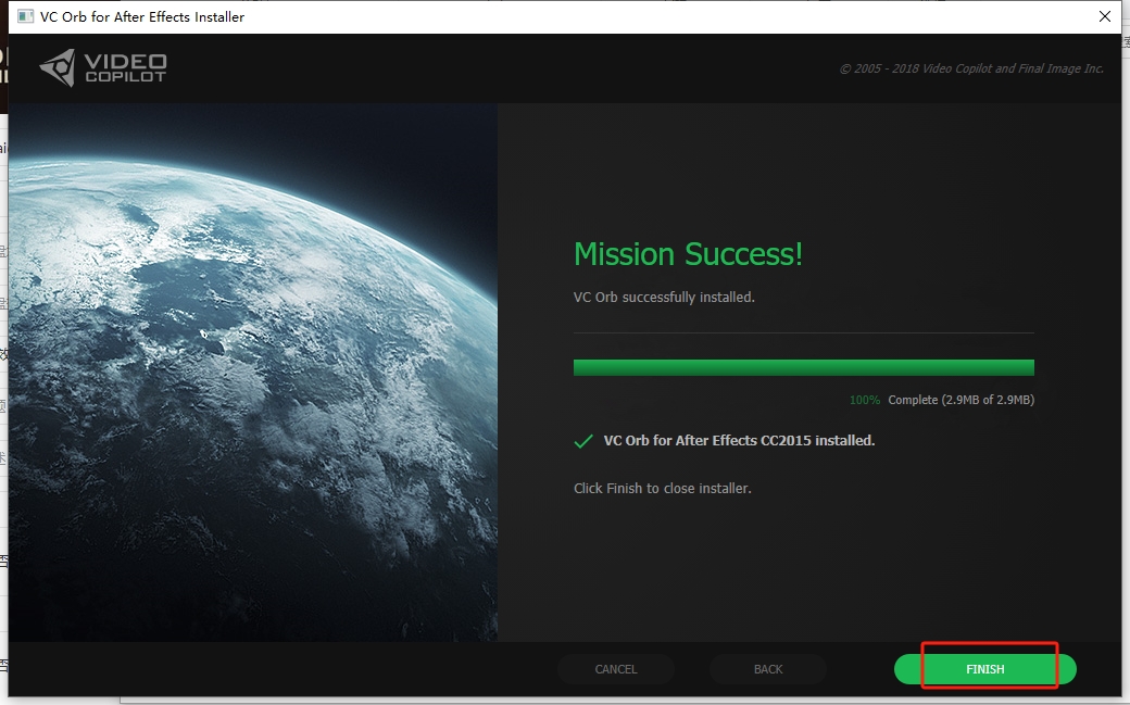 AE三维星球特效插件：VideoCopilot ORB v1.0.2免费下载安装图文教程