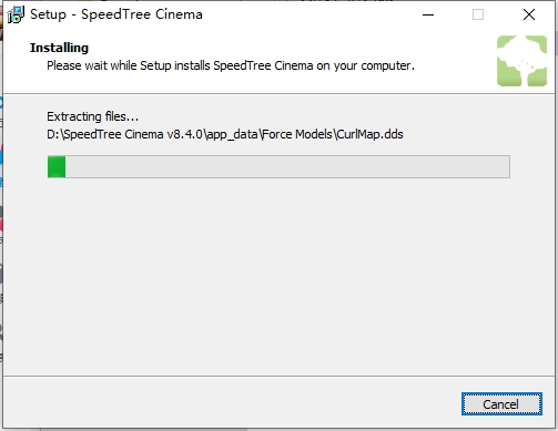 三维树木建模软件下载：SpeedTree Cinema 8.4.0完美破解版安装图文教程