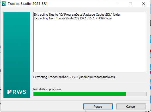 SDL Trados Studio 2021 SR1 Pro 破解版【Trados 2021 v16.1.7.4397】中文破解版安装图文教程