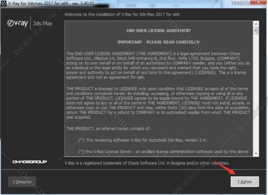 VRay3.4【VR3.4渲染器】vray3.4 for 3dmax2017中/英文双语切换（64位）官方破解版安装图文教程