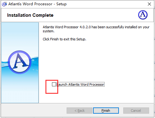 Atlantis word processor 4.0.2【文字处理软件】完美破解版安装图文教程