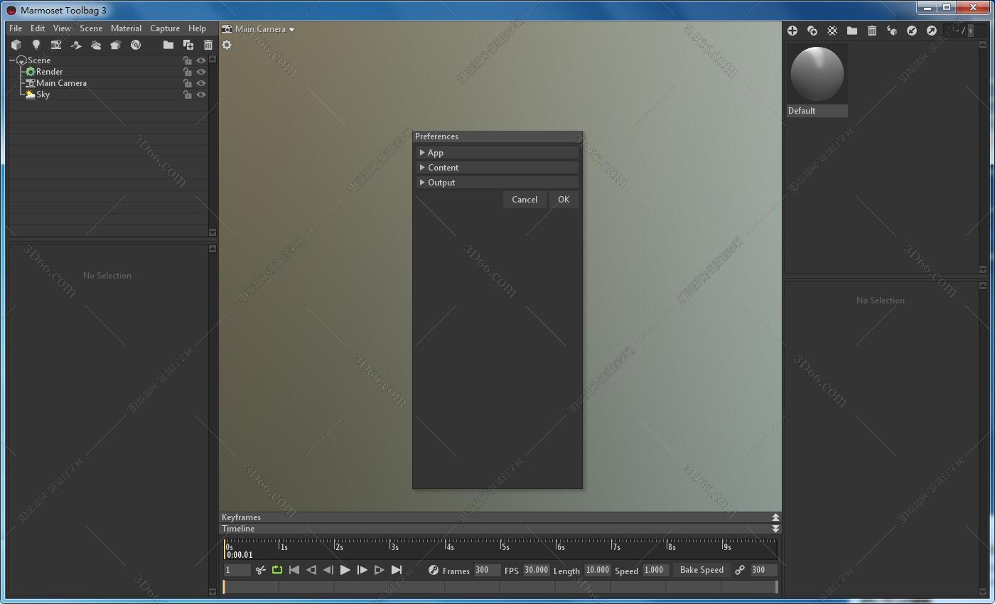 八猴渲染器3破解版【Marmoset Toolbag 3.0免费版】英文破解版