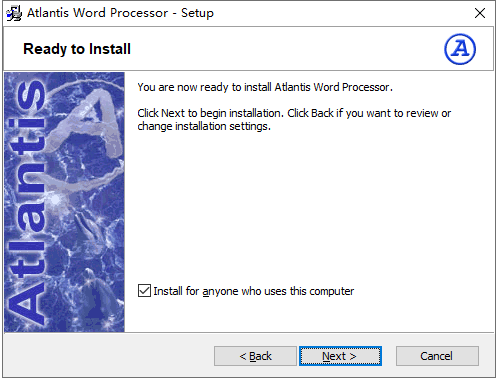 Atlantis word processor 3.2【文字处理软件】英文破解版安装图文教程