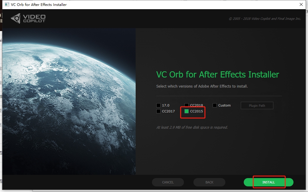 AE三维星球特效插件：VideoCopilot ORB v1.0.2免费下载安装图文教程
