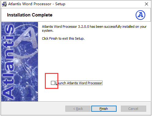 Atlantis word processor 3.2【文字处理软件】英文破解版安装图文教程