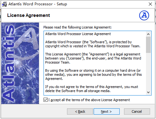 Atlantis word processor 3.2【文字处理软件】英文破解版安装图文教程