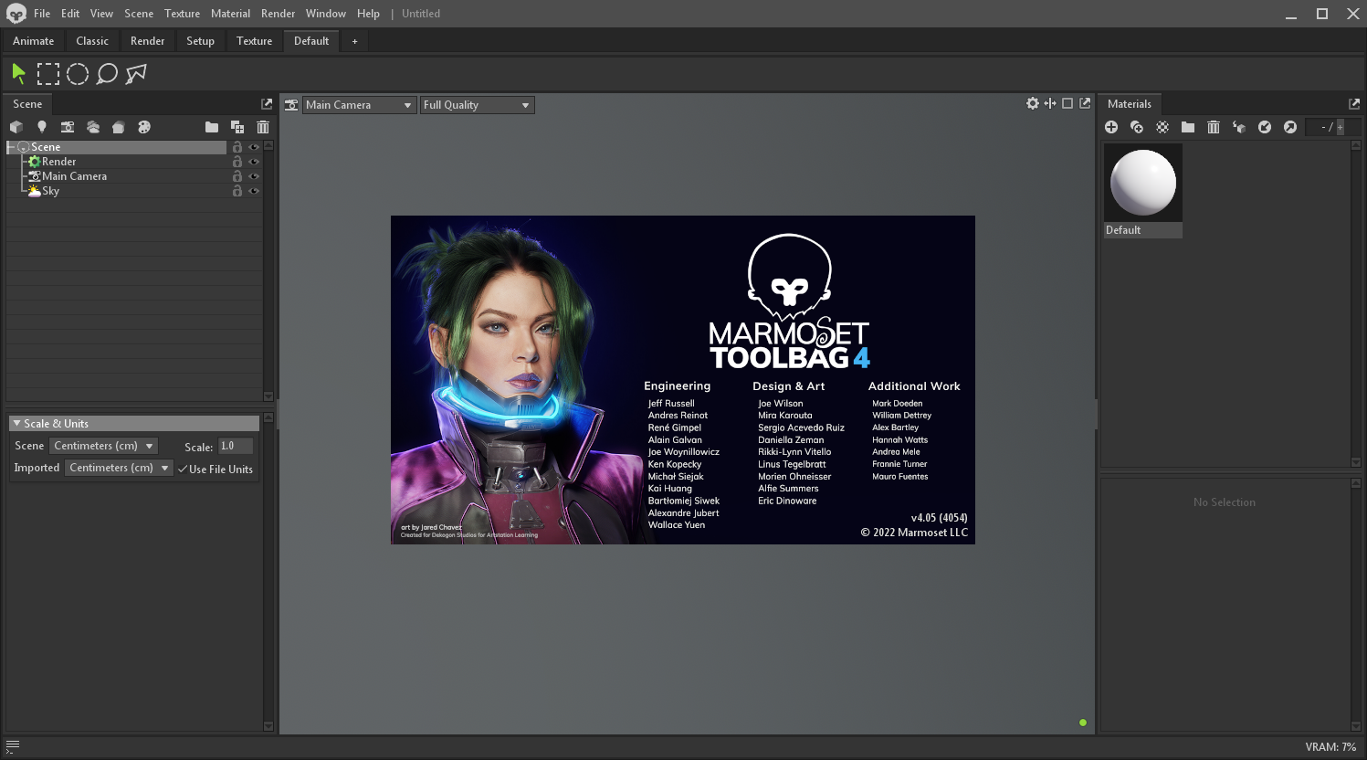 【八猴渲染器免费下】Marmoset Toolbag v4.05英文破解版附安装教程安装图文教程
