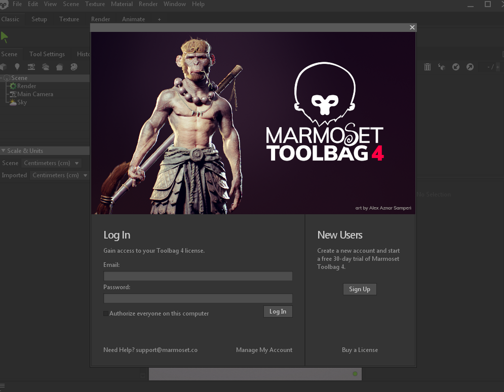 八猴渲染器4.02【Marmoset Toolbag 4.02】破解版安装图文教程